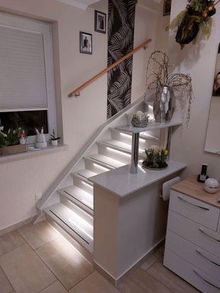 Natursteintreppe